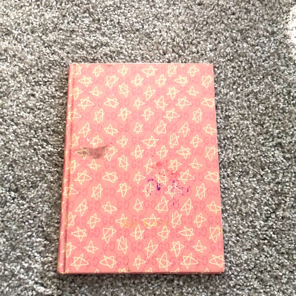 THIS ITEM IS SOLD.  GUCCI note/scrapbook